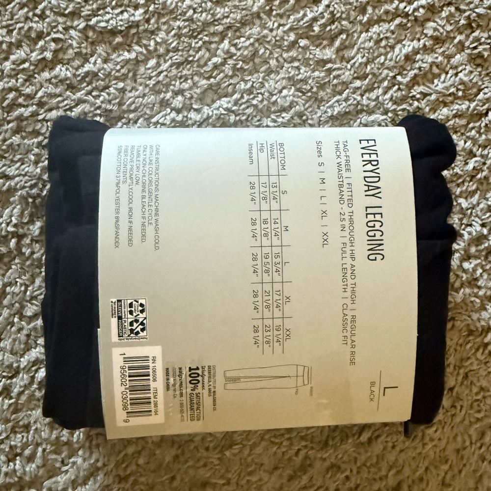 West Loop Black Everyday Legging